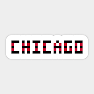 Pixel Hockey City Chicago 2017 Sticker